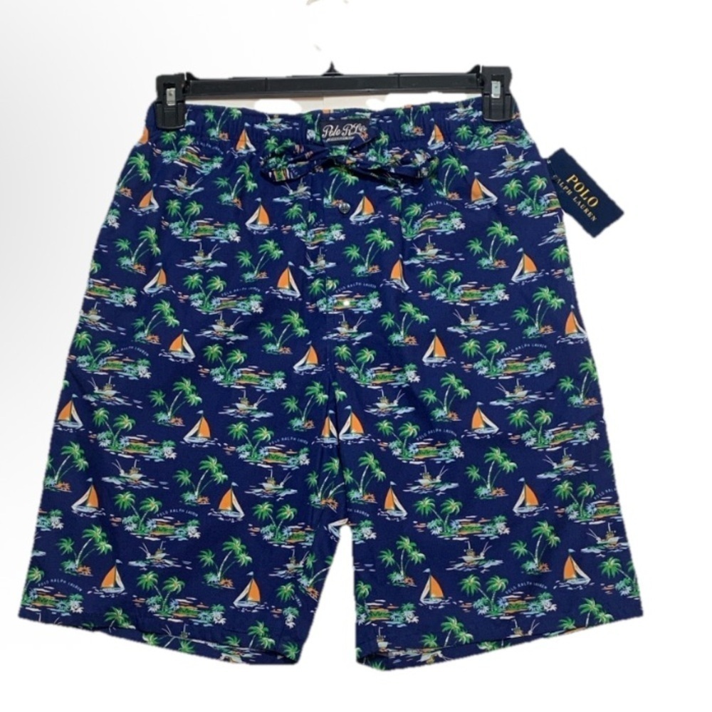 Polo Ralph Lauren Men’s Boxer Sleep Short Size Small Nautical NWT